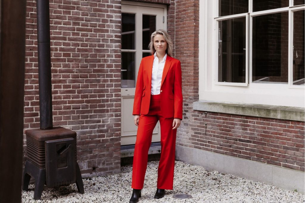 roood pak op maat dames