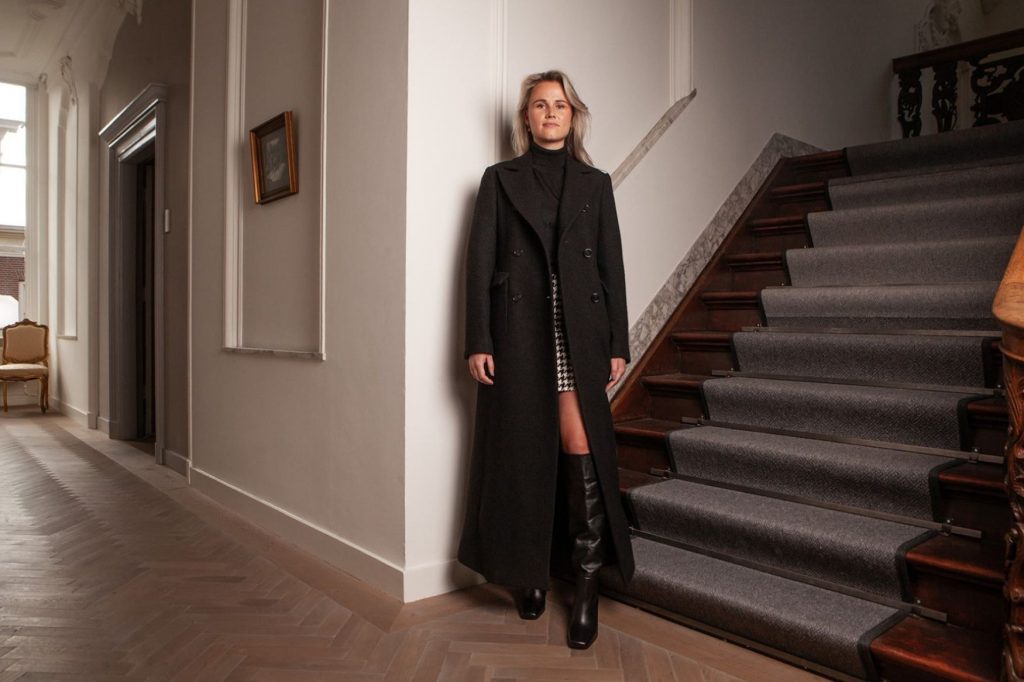 Dames kleding fotoshoot